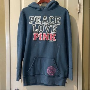 VS Pink Tunic Hoodie
